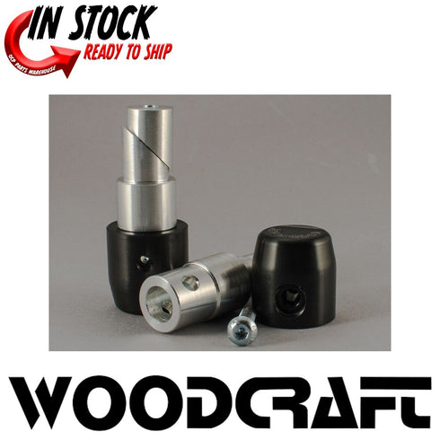 WOODCRAFT RACING HEAVY DUTY BAR END SLIDER KIT KAWASAKI 17-22 Z125 PRO