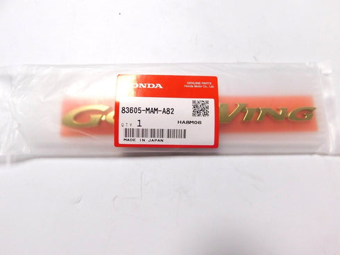 OEM Genuine Honda Right Side Cover Emblem 98 99 00 GL1500 Goldwing 83605-MAM-A82