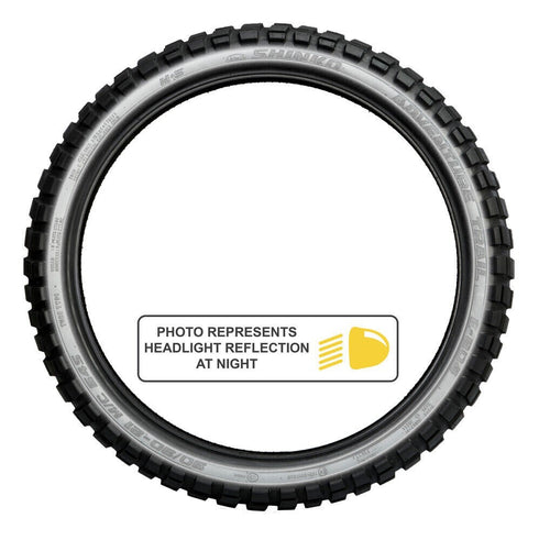 Shinko 804 Series Dual Sport Front Tire | 110/80-19 | Reflective | 59 Q