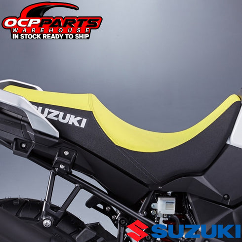 NEW 2018 - 2019 GENUINE SUZUKI V-STROM 1000 YELLOW LOW SEAT 45100-31J71-BGR