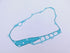 HONDA CLUTCH RIGHT SIDE COVER GASKET TRX450R 2004-2005 11394-HP1-670 NEW OEM