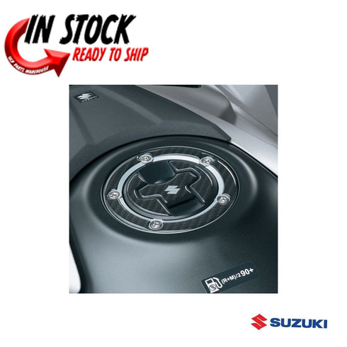 SUZUKI CARBON LOOK FUEL CAP DECAL 23-2024 GSX-8S GSX-8R 23-24 VSTROM 800 DE OEM