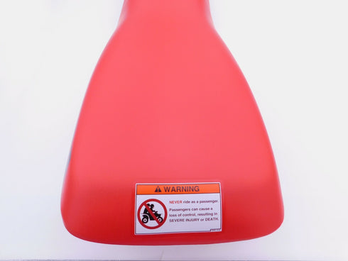 NEW OEM HONDA COMPLETE SEAT RED 2002-2005 TRX250EX SPORTRAX ATV 77100-HN6-A00ZA