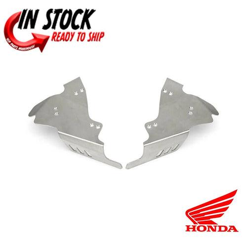 HONDA FRONT A-ARM ALUMINUM GUARDS 2020-2025 TRX520 08P70-HR6-B00 OEM GENUINE