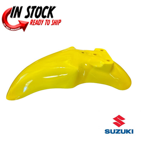SUZUKI FRONT FENDER PLASTIC 2000-2006 JR50 YELLOW 53111-09AA0-YU1 OEM