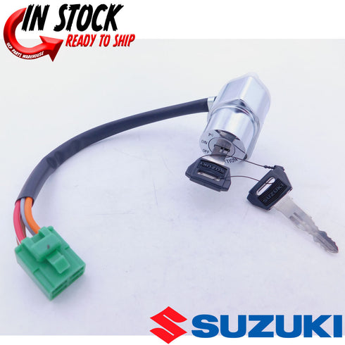 IGNITION SWITCH W/ KEYS 1986-2005 SUZUKI SAVAGE LS 650 S40 LS650 37110-24B03 OEM