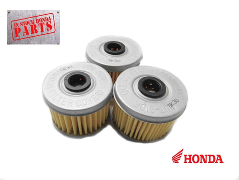 HONDA HM5 OIL FILTER TRX SXS 300-500 PIONEER 500 OEM 15412-HM5-A10 PACK OF 3