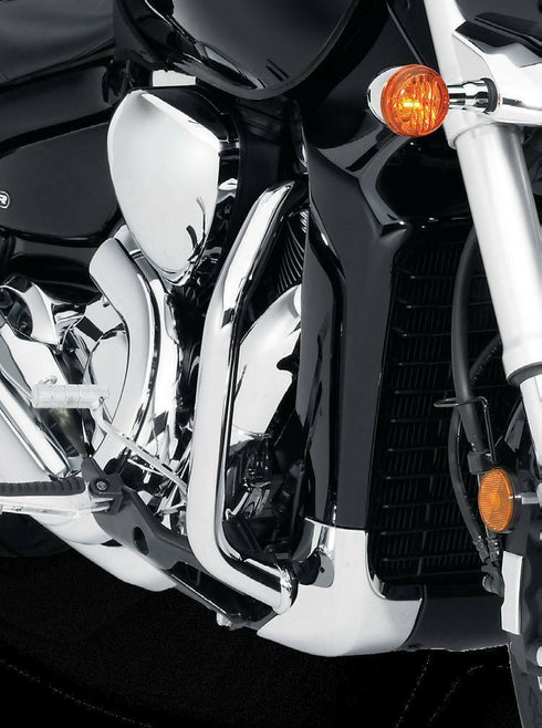 SUZUKI NEW BOULEVARD M109R CHROME ENGINE CRASH GAURDS OEM NEW 990A0-75147