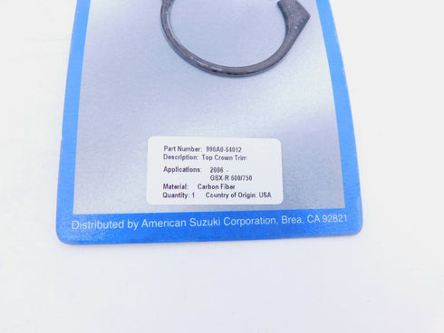 SUZUKI NEW GSX-R 600-750 CARBON TOP CROWN TRIM 2006-2025 990A0-64012
