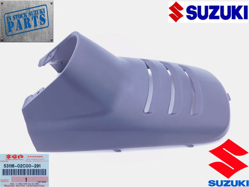 SUZUKI BLACK CENTER FRONT FENDER NOSE HOOD COVER LT160 160 QUAD RUNNER QUAD OEM