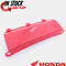 NEW OEM HONDA 2000-2003 RANCHER 350 REAR FENDER BATTERY COVER RED
