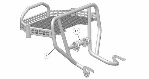 NEW OEM POLARIS 2018-2023 RANGER XP 1000 FRONT LEFT AND RIGHT STORAGE RACK