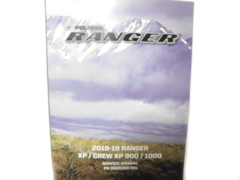 2018 - 2019 Polaris Ranger XP Crew XP 900 1000 OEM Genuine Service Repair Manual