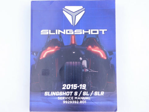 2015 - 2019 POLARIS SLINGSHOT OEM GENUINE SERVICE REPAIR MANUAL BOOK 9929392