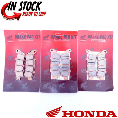 HONDA BRAKE PAD KIT FRONT / REAR 2018-2025 GOLDWING GL1800 OEM NEW