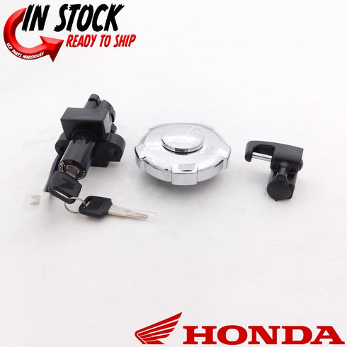 HONDA LOCK SET IGNITION 2 KEYS 2018-2023 XR650L OEM NEW 35010-MY6-A42