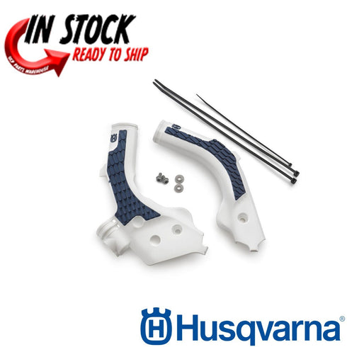 HUSQVARNA FACTORY RACING FRAME PROTECTION KIT WHITE OEM GENUINE 25103994000AB1