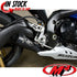 M4 EXHAUST 2009-2011 SUZUKI GSXR1000 GP SLIP ON MUFFLER BLACK EXHAUST GENUINE