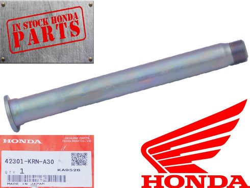Genuine Honda Rear Wheel Axle 2009-2025 CRF250 CRF450 R Shaft Bolt OEM Genuine