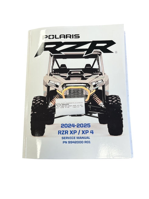 POLARIS SERVICE REPAIR MANUAL 2024 2025 RZR XP 1000 RZR XP 1000 4 OEM 9942000