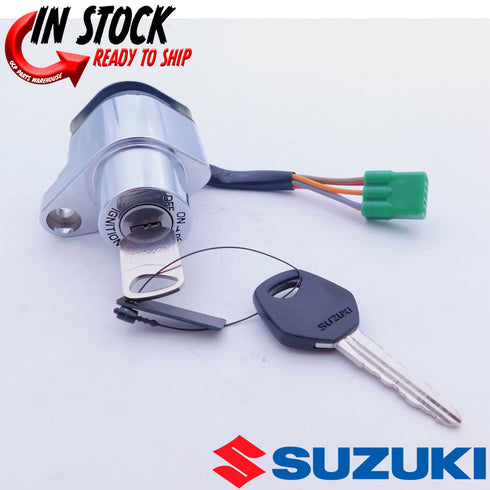 SUZUKI IGNITION SWITCH 1997-2007 MARAUDER VZ 800 OEM NEW 2 KEYS 37110-10F00