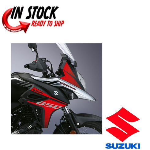 SUZUKI DECAL STICKER SET 2017-2024 VSTROM 650 DL650 OEM GENUINE 990D0-28KA7-RED