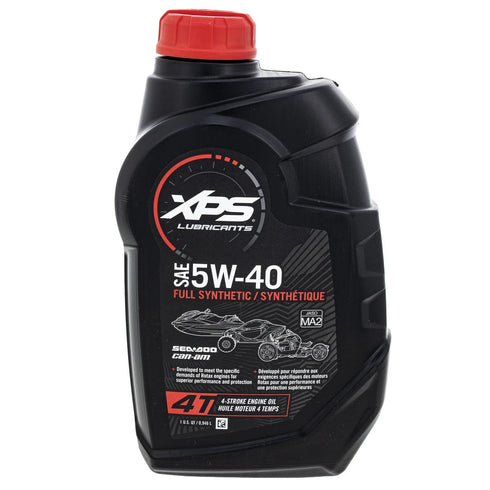 BRP 9779492 Ski-Doo XPS Rotax 4-Stroke Synthetic Oil 5W-40 2 Qt Can-Am OEM