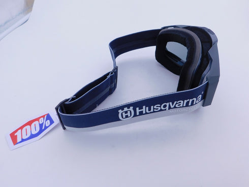 HUSQVARNA 100% RACECRAFT MX MOTOCROSS GOGGLE - GENUINE OEM NEW