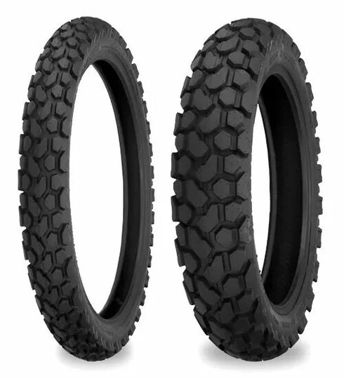 New Shinko 3.00-21 & 130/80-18 700 Series Tire Set Honda XR650L,Suzuki DRZ400S