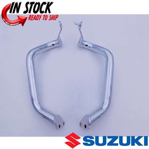 SUZUKI NEW BOULEVARD M109R CHROME ENGINE CRASH GAURDS OEM NEW 990A0-75147