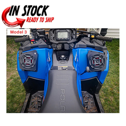 KNIGHT ATV FENDER SPEAKER KIT WATERPROOF POLARIS 2021-2024 SPORTSMAN 450 / 570