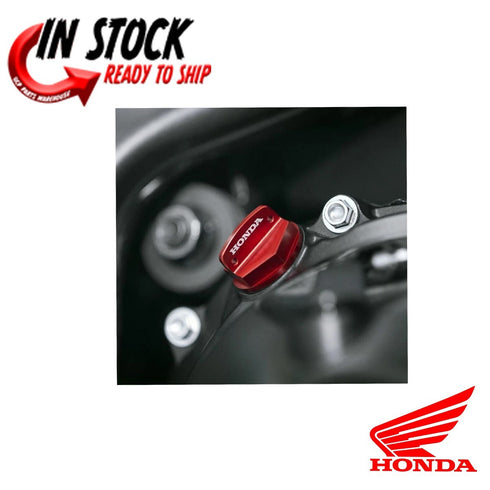 HONDA OIL HRC FILLER CAP ANODIZED RED 2025 CB1000 HORNET SP OEM 08F77-MLL-D00