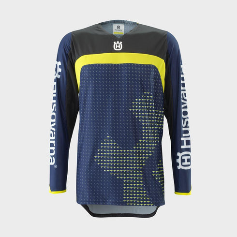 HUSQVARNA RAILED LIGHTWEIGHT MOTOCROSS OFFROAD ENDURO JERSEY - PICK SIZE / COLOR