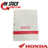 HONDA SERVICE MANUAL 2024-2025 CBR500R CB500F NX500 BOOK OEM NEW GENUINE