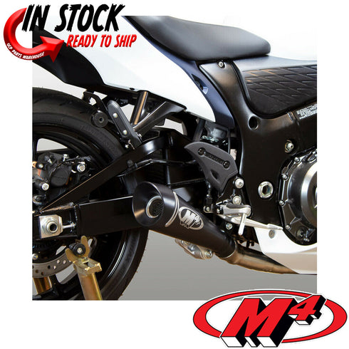 M4 SUZUKI HAYABUSA 2008-2024 FULL SYSTEM EXHAUST BLACK GP19