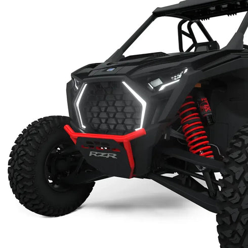 POLARIS LOW PROFILE FRONT BUMPER INDY RED 2025 RZR PRO R / PRO S OEM