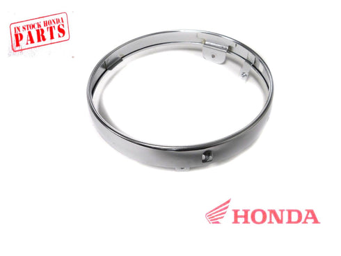 New Geniune Honda Chrome Headlight Trim Ring Many VT750 VT1100