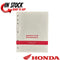 HONDA SERVICE MANUAL REPAIR BOOK 2008-2024 XR650L OEM AUTHENTIC 61MY662