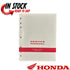 HONDA SERVICE MANUAL REPAIR BOOK 2008-2024 XR650L OEM AUTHENTIC 61MY662