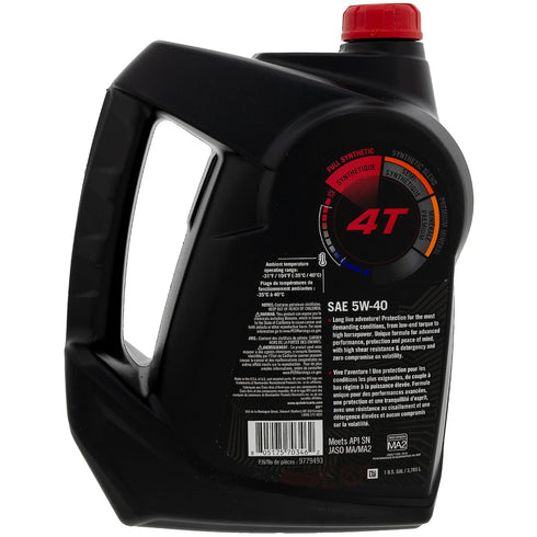 CAN AM SYNTHETIC OIL 4T 5W40 1 GALLON OEM 779134 9779134