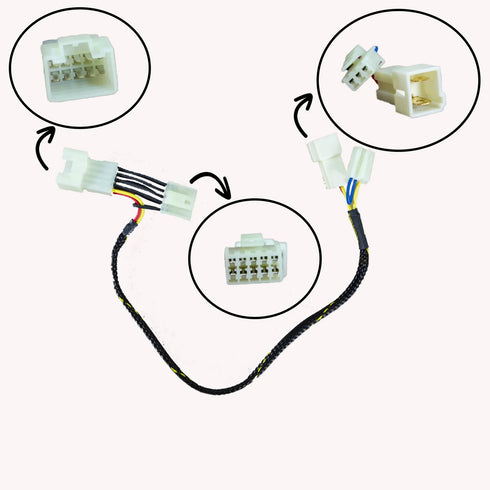 WOODCRAFT KEY SWITCH ELIMINATION HARNESS YAMAHA 2022-2023 R7