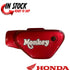 HONDA LEFT UPPER SIDE COVER 2022-2024 MONKEY Z125 PEARL NEBULA RED OEM NEW