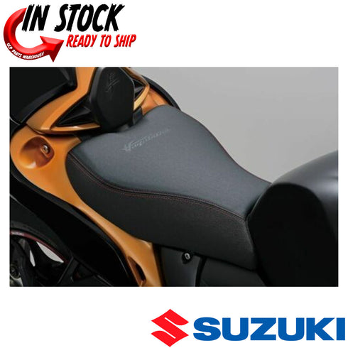 SUZUKI COLOR PREMIUM GRIPPING SEAT DOUBLE STITCH RED 2022-2025 HAYABUSA OEM NEW
