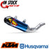 HUSQVARNA KTM FMF FACTORY 4.1 MUFFLER SLIP-ON EXHAUST 23-24 450 SX-F XC-F TITANIUM / CF