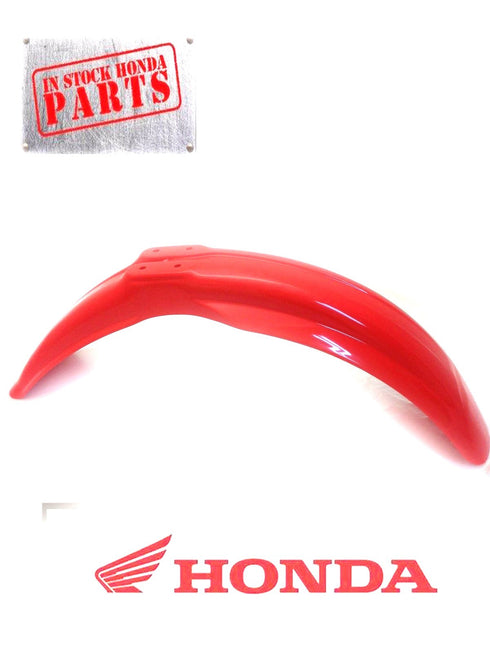 New Genuine Honda Front Fender 83-91 CR125 CR250 CR480 CR500 Red