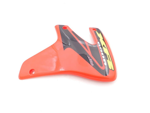 HONDA RIGHT SIDE RADIATOR SHROUD (FIGHTING RED) 2000-2007 XR650R (03 DECAL) OEM