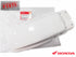 New Genuine Honda Rear Fender Shasta White 1985-2000 XR80 R XR100 R OEM