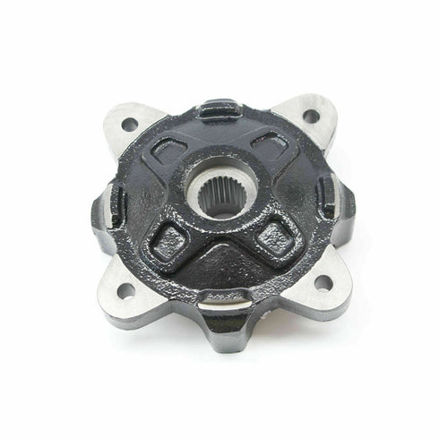 Polaris Front Wheel Hub, Black, Genuine OEM Part 5137127-067, Qty 1