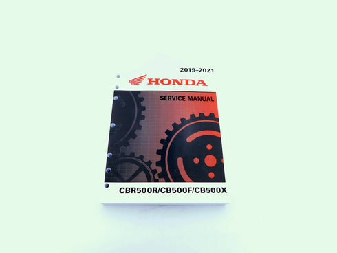 NEW OEM HONDA 2019-2021 CBR500R CB500F CB500X SERVICE MANUAL 61MKP02