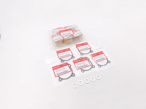 HONDA OIL FILTER W GASKET KIT X5 CRF250L M RL CRF300L LR CBR250 CMX300 OEM NEW